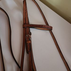 3 Gorgeous Horse Western Bridle Lot